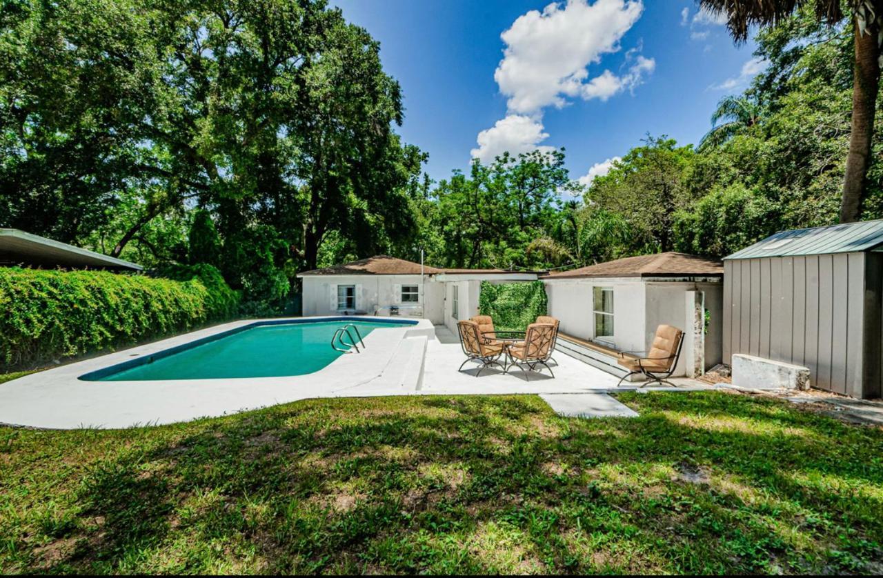 Beautiful Pool House In Old Seminole Heights! Villa Tampa Buitenkant foto